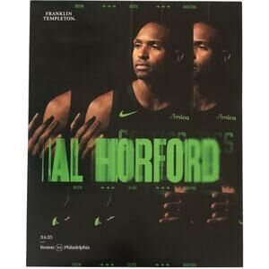 Boston Celtics v Philadelphia 76ers 3/6/2025 Lineup Roster Poster Al Horford